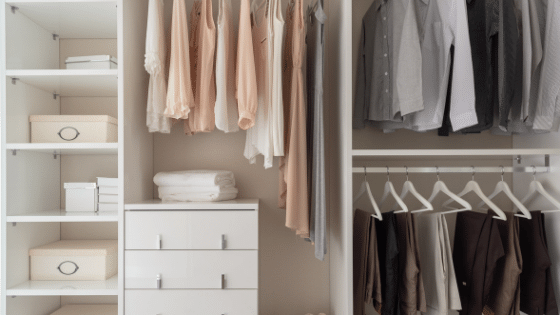 Tips for organizing your closet - Maid for Muddy Paws